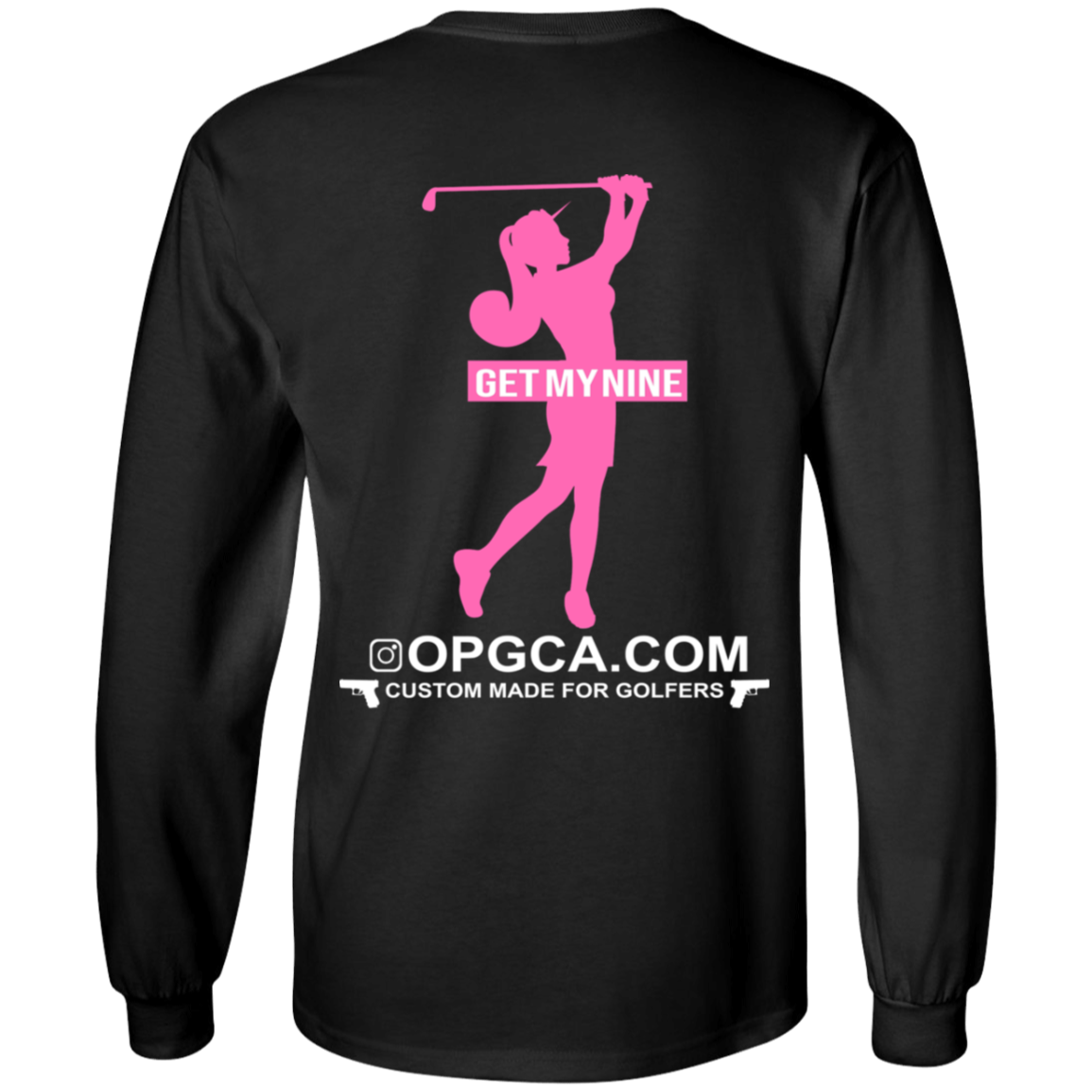 OPG Custom Design #16. Get My Nine. Youth Long Sleeve T-Shirt