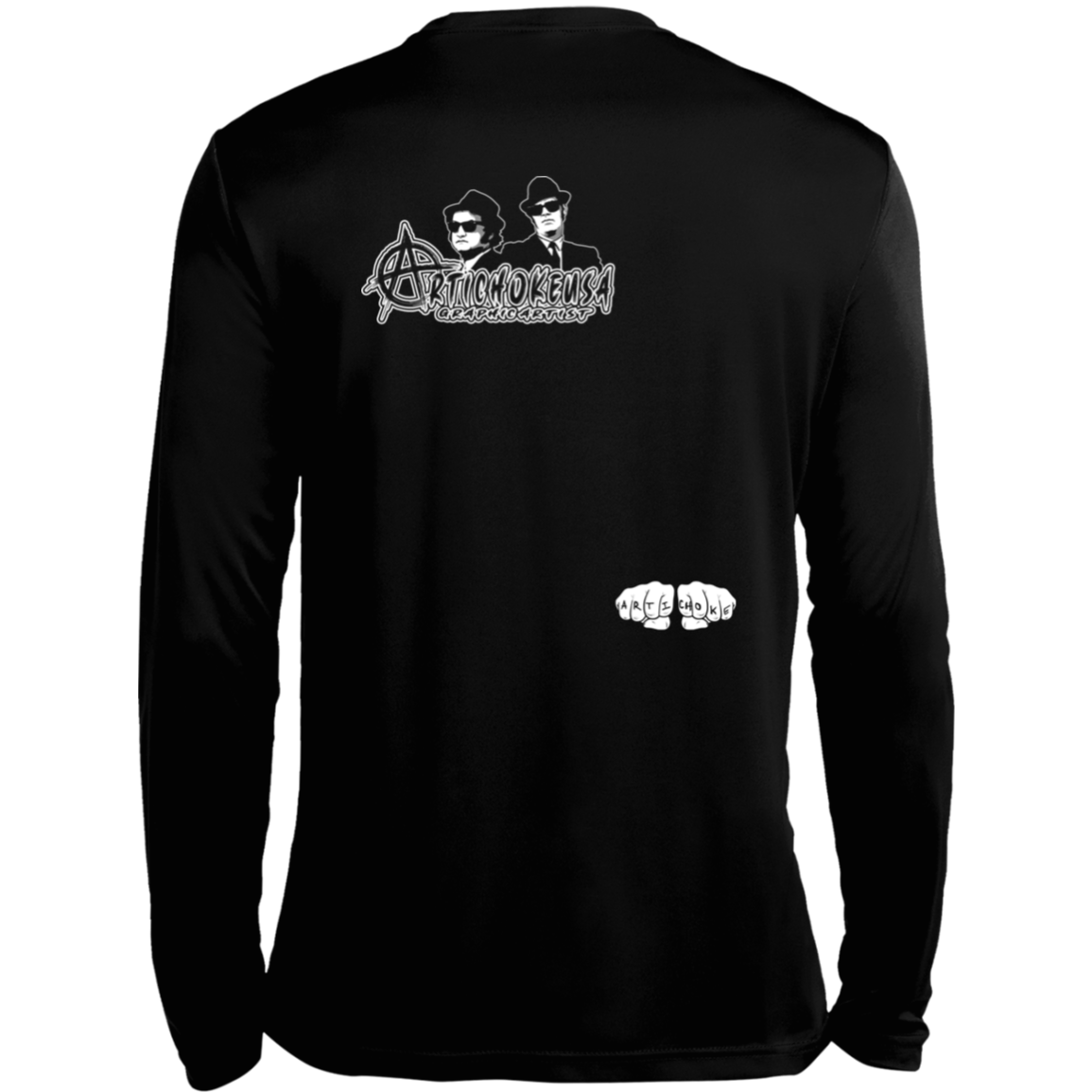 ArtichokeUSA Custom Design. The Good Ole Boys. Blues Brothers Fan Art. Long Sleeve Moisture-Wicking Tee
