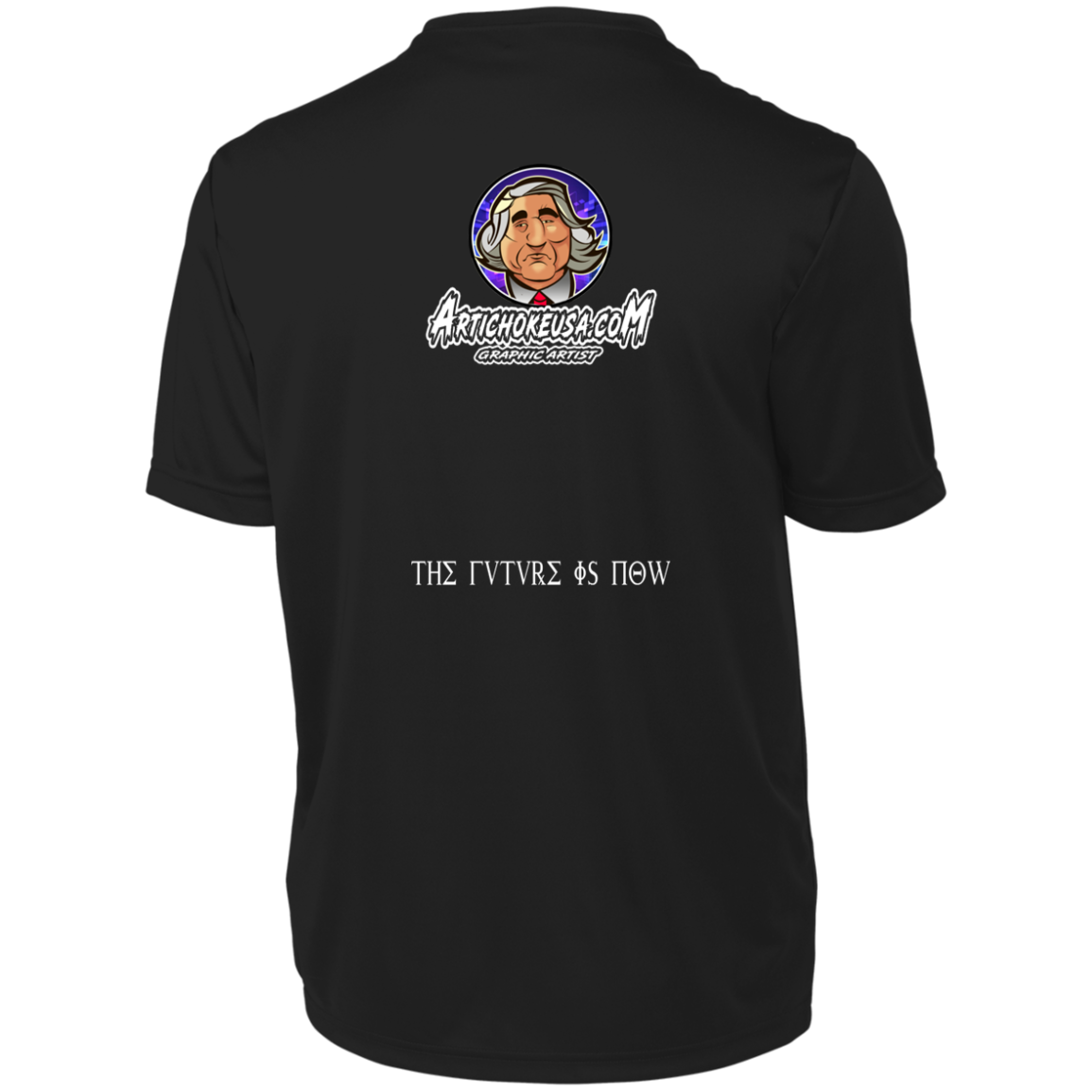 ArtichokeUSA Custom Design. Michio Kaku Fan Art. Men's Moisture-Wicking Tee