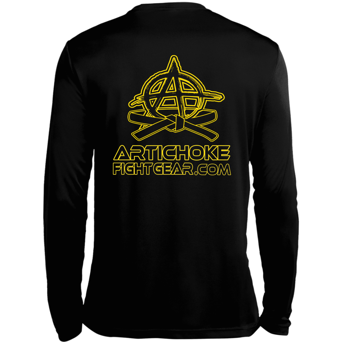 Artichoke Fight Gear Custom Design #7. Choking Hazard. Moisture-Wicking Long Sleeve