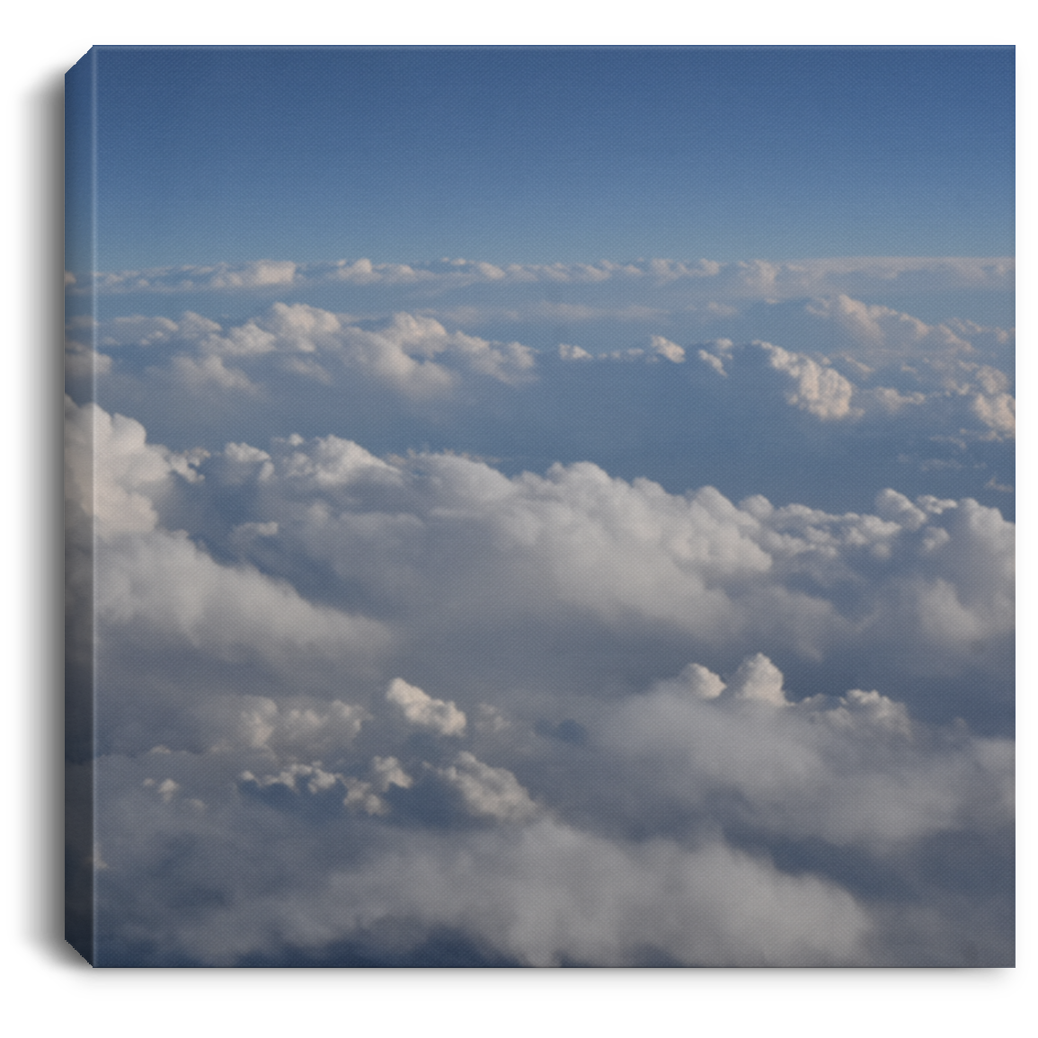 Clouds by Terry Square Canvas .75in Frame