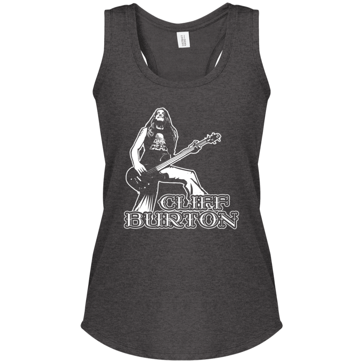 ArtichokeUSA Custom Design. Cliff Burton Tribute. Ladies' Tri Racerback Tank