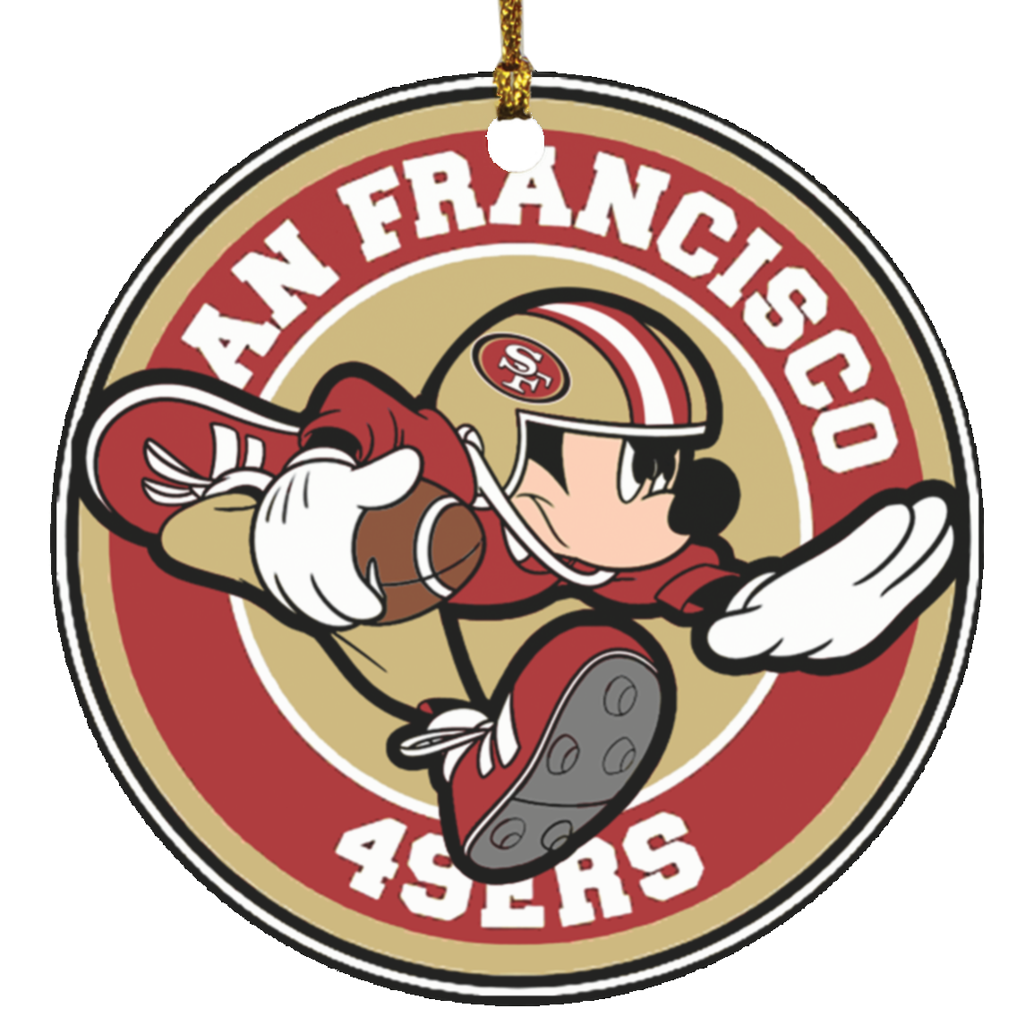 Steph Circle Ornament