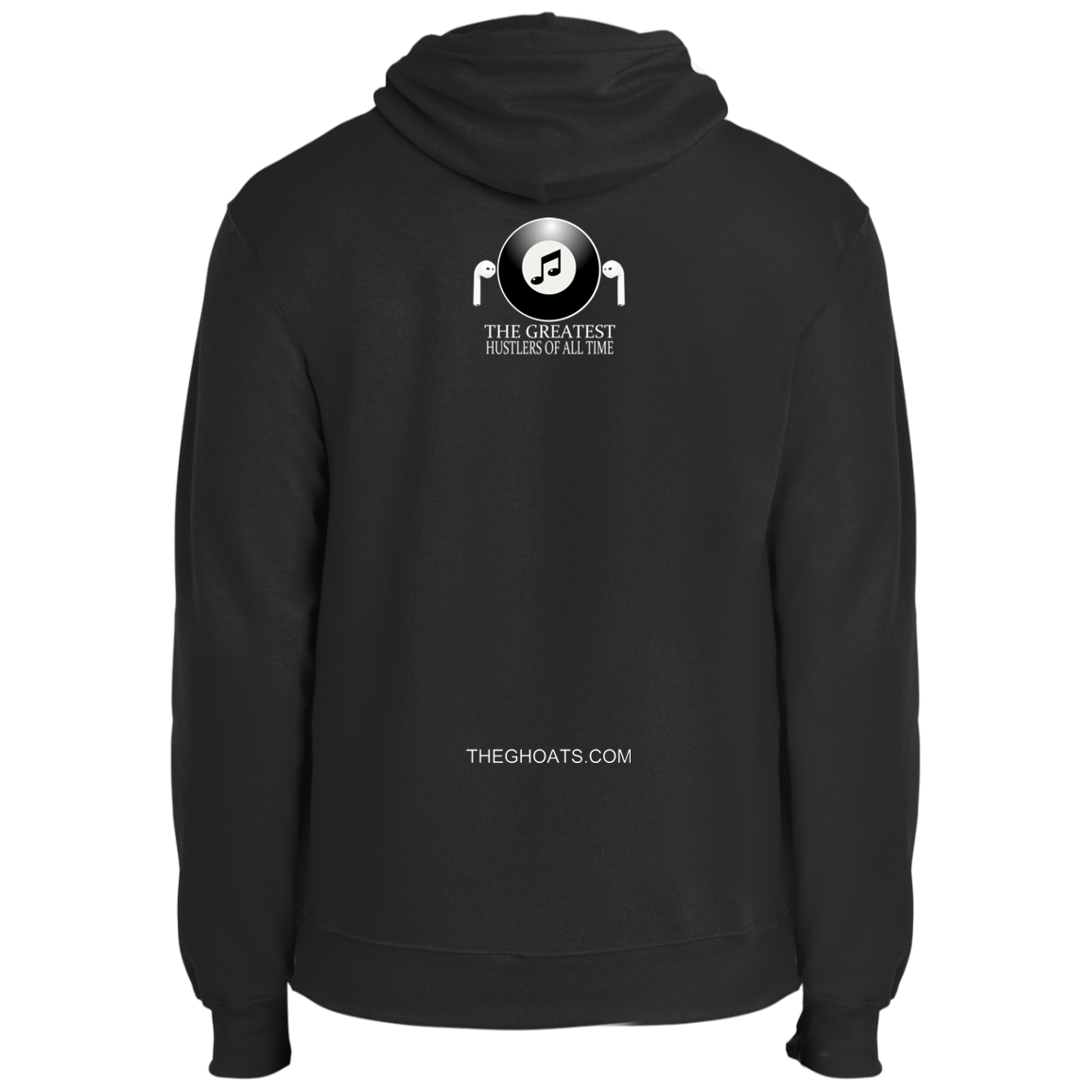 The GHOATS Custom Design. #19 Pool & Music. Fleece Pullover Hoodie