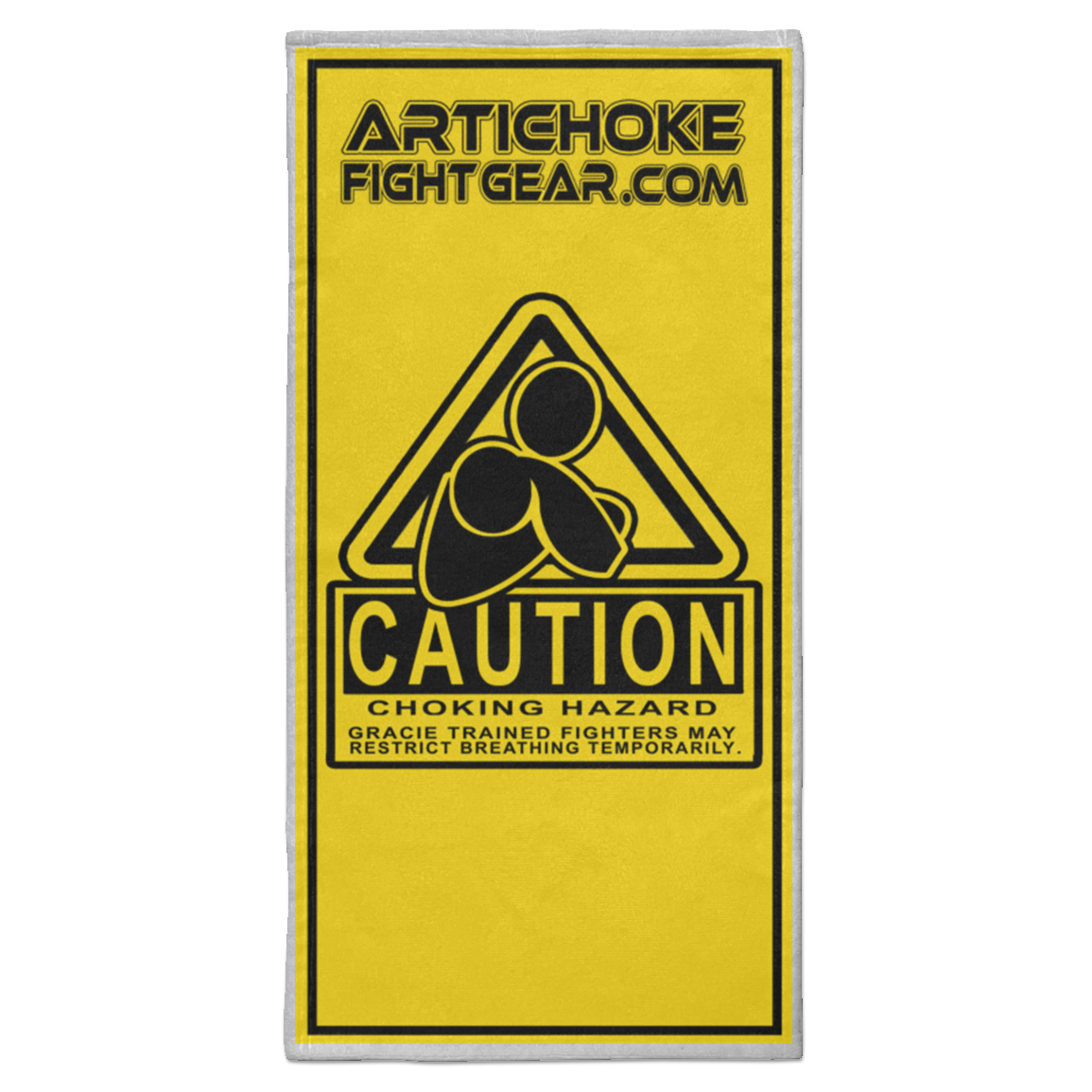 Artichoke Fight Gear Custom Design #7. Choking Hazard. Towel - 15x30