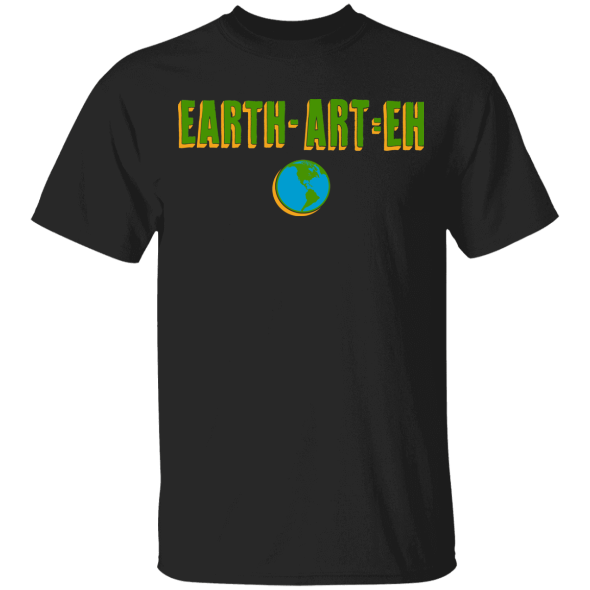ArtichokeUSA Custom Design. EARTH-ART=EH. Youth 5.3 oz 100% Cotton T-Shirt