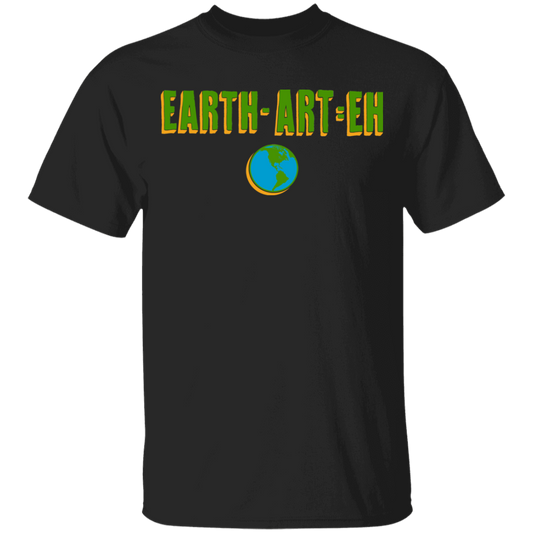 ArtichokeUSA Custom Design. EARTH-ART=EH. Youth 5.3 oz 100% Cotton T-Shirt