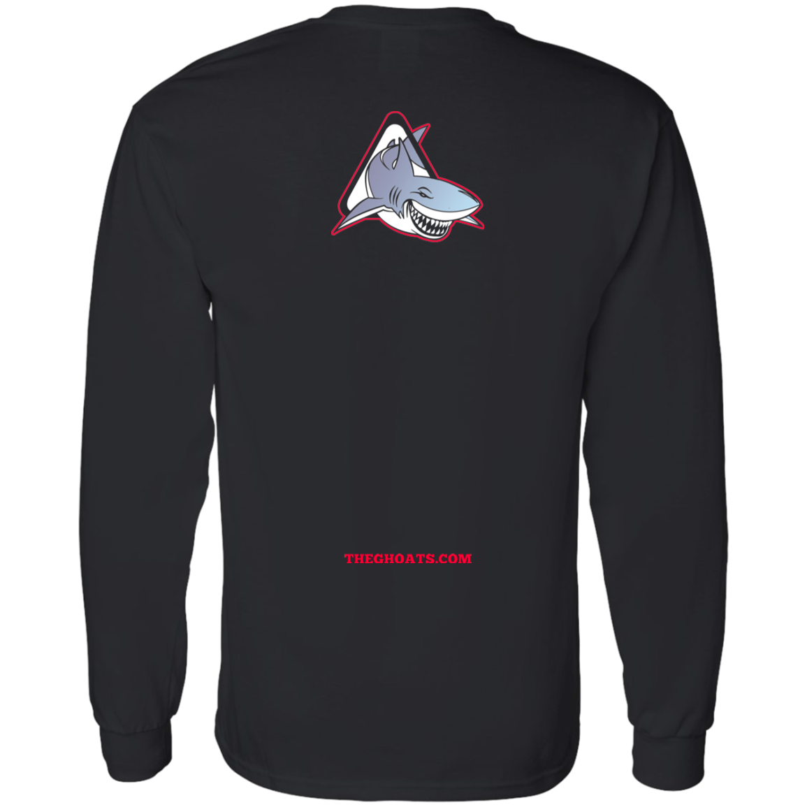 The GHOATS Custom Design. #25 Big Game Take Little Game. LS T-Shirt 5.3 oz.