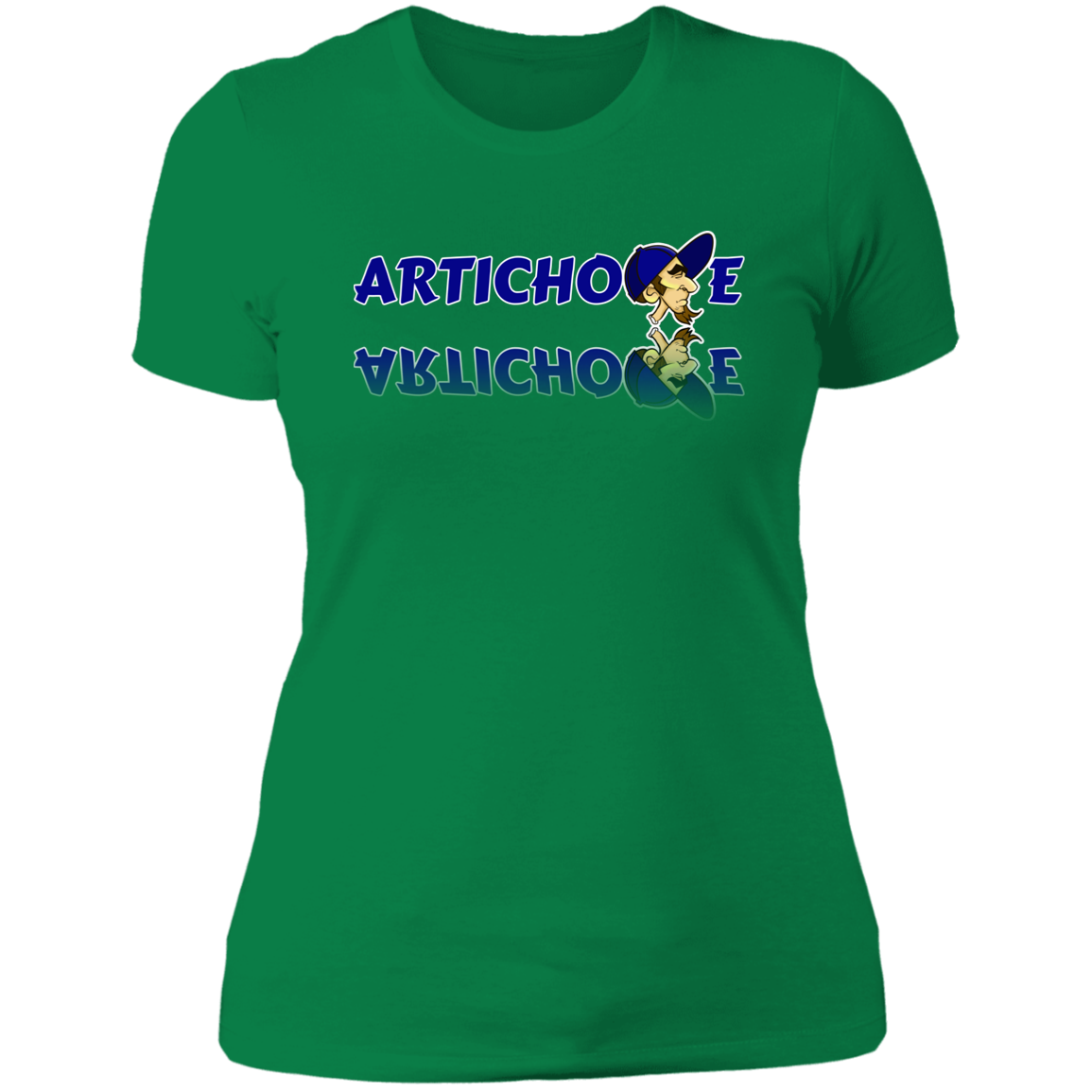 ZZ#20 ArtichokeUSA Characters and Fonts. "Clem" Let’s Create Your Own Design Today. Ladies' Boyfriend T-Shirt