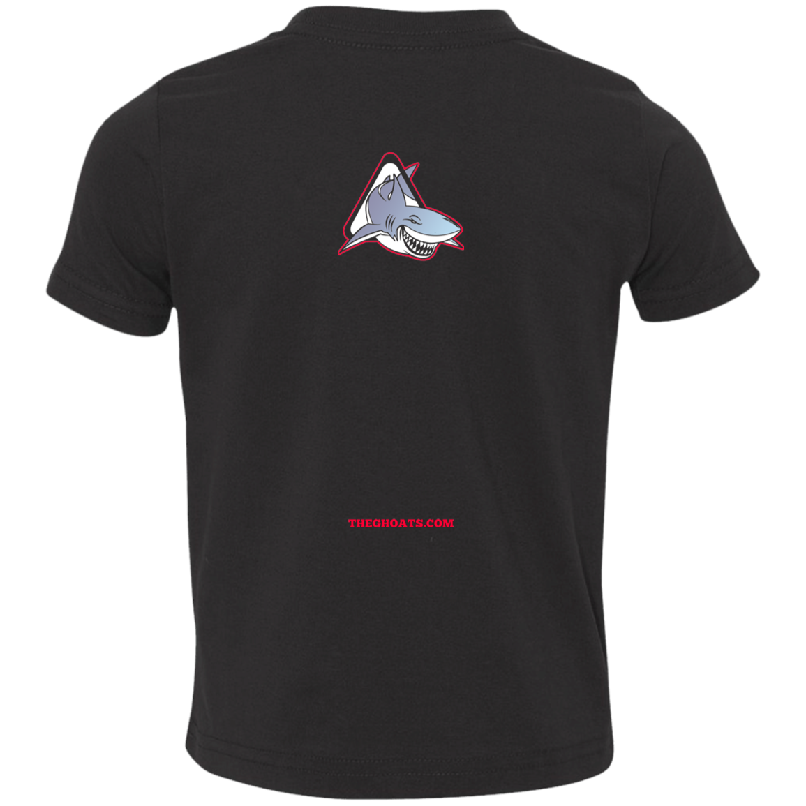 The GHOATS Custom Design. #25 Big Game Take Little Game. Toddler Jersey T-Shirt