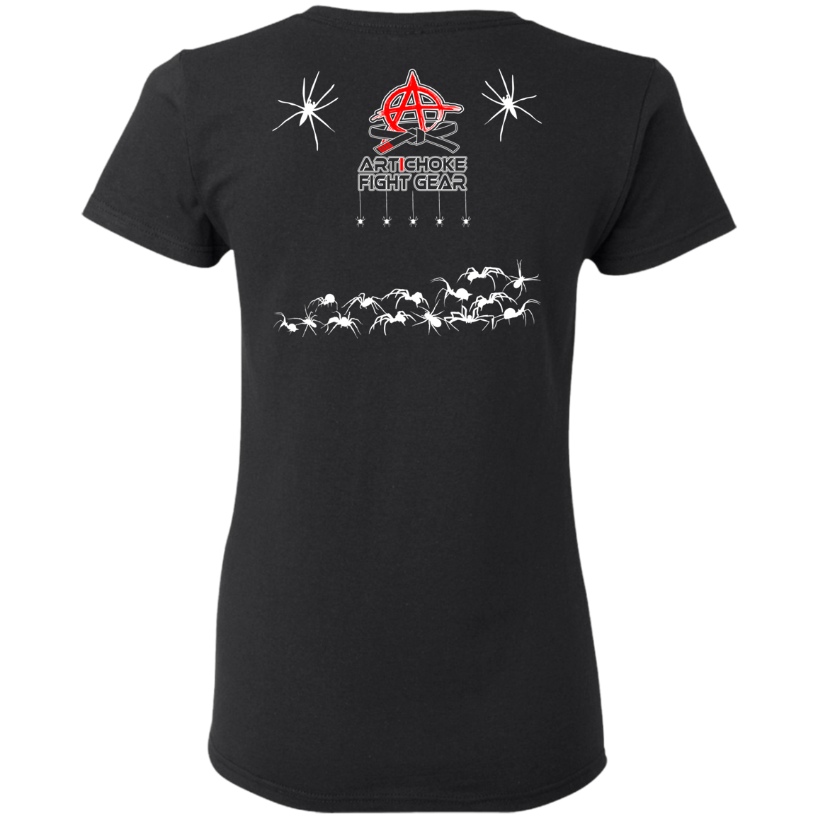 Artichoke Fight Gear Custom Design #1. Arachnophobia. Spider Guard. It's A Jiu Jitsu Thing. Ladies' 100% preshrunk cotton