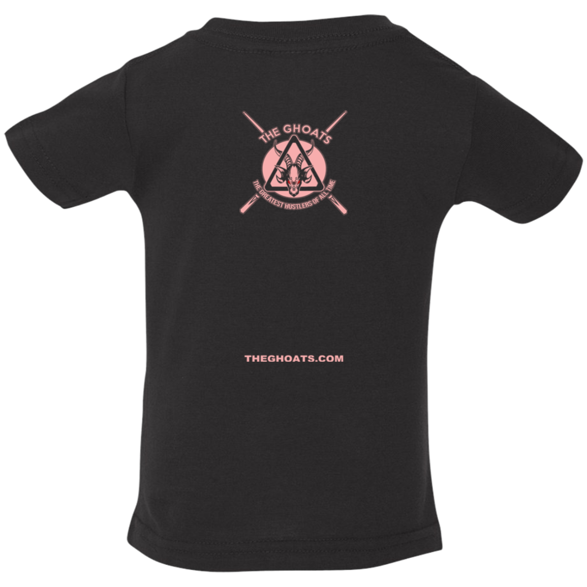 The GHOATS Custom Design #9. Ying Yang. Pool Love Peace. Infant Jersey T-Shirt