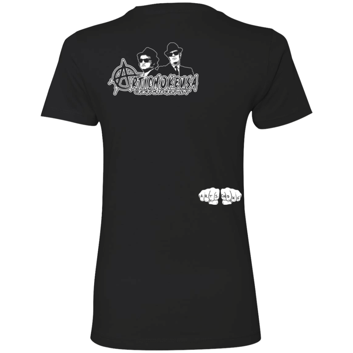 ArtichokeUSA Custom Design. The Good Ole Boys. Blues Brothers Fan Art. Ladies' Boyfriend T-Shirt