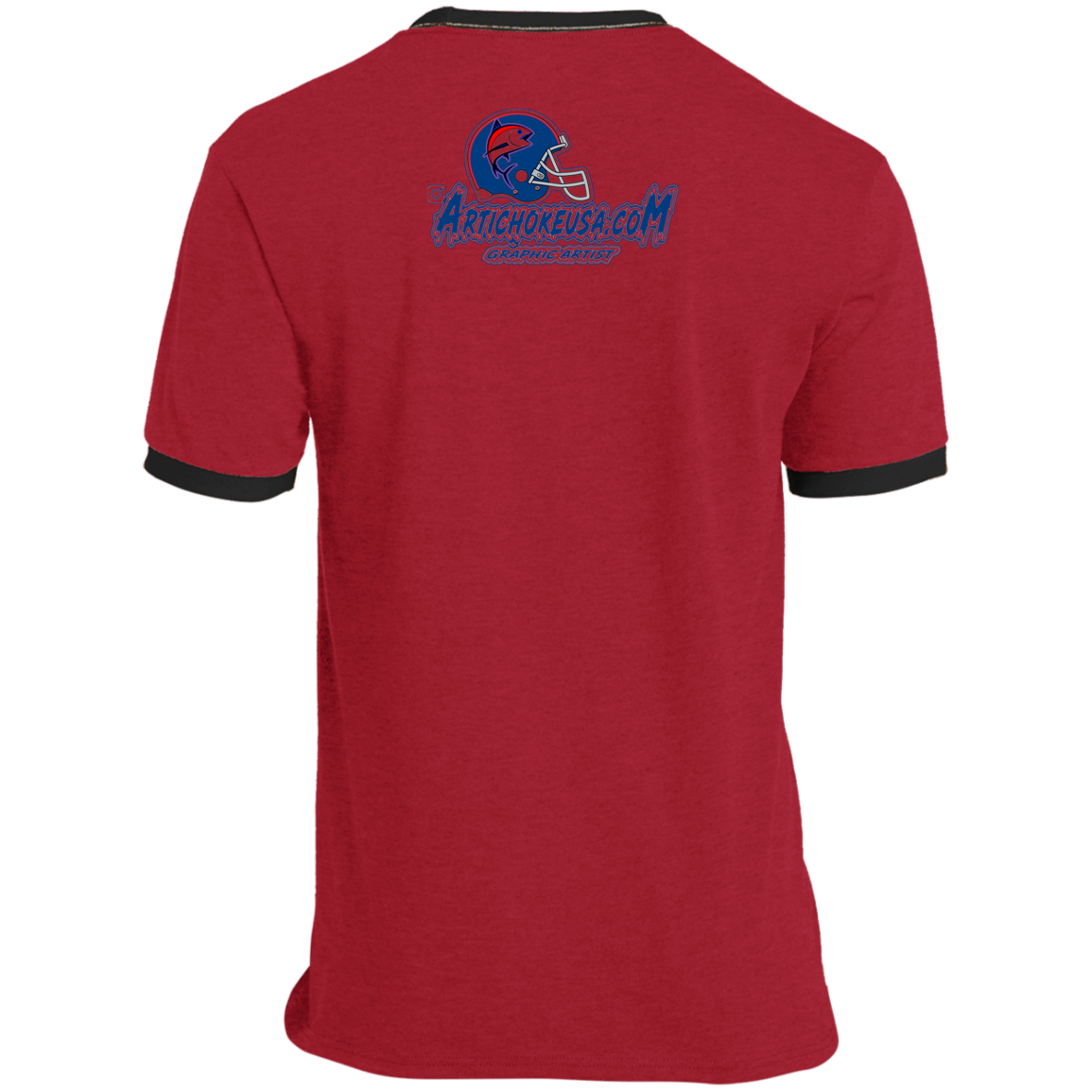 ArtichokeUSA Custom Design. The Big Tuna. Bill Parcell Tribute. NY Giants Fan Art. Ringer Tee