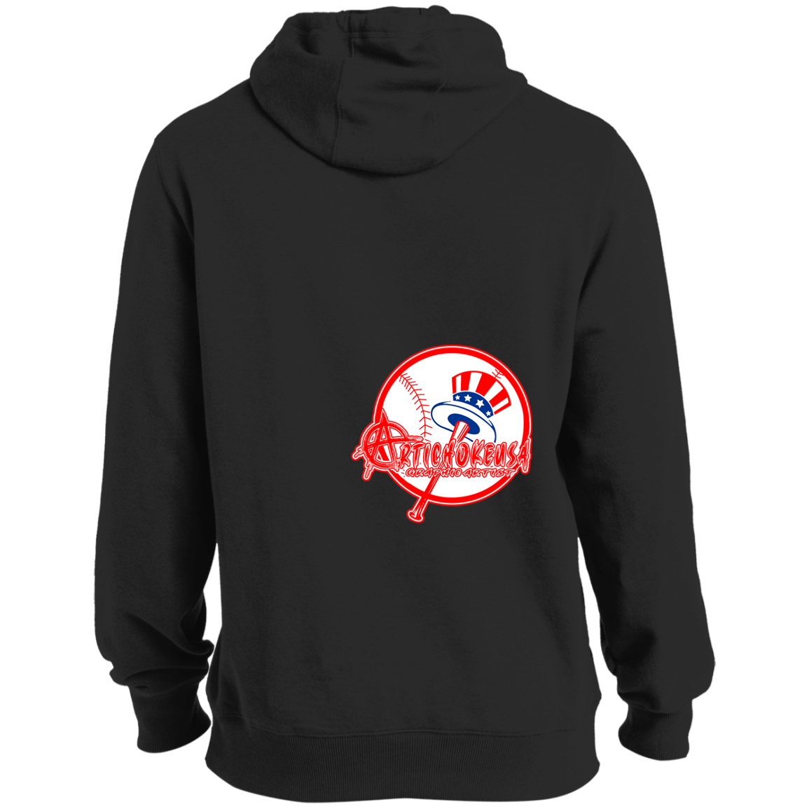 ArtichokeUSA Character and Font Design. Let’s Create Your Own Design Today. Brooklyn. Tall Pullover Hoodie
