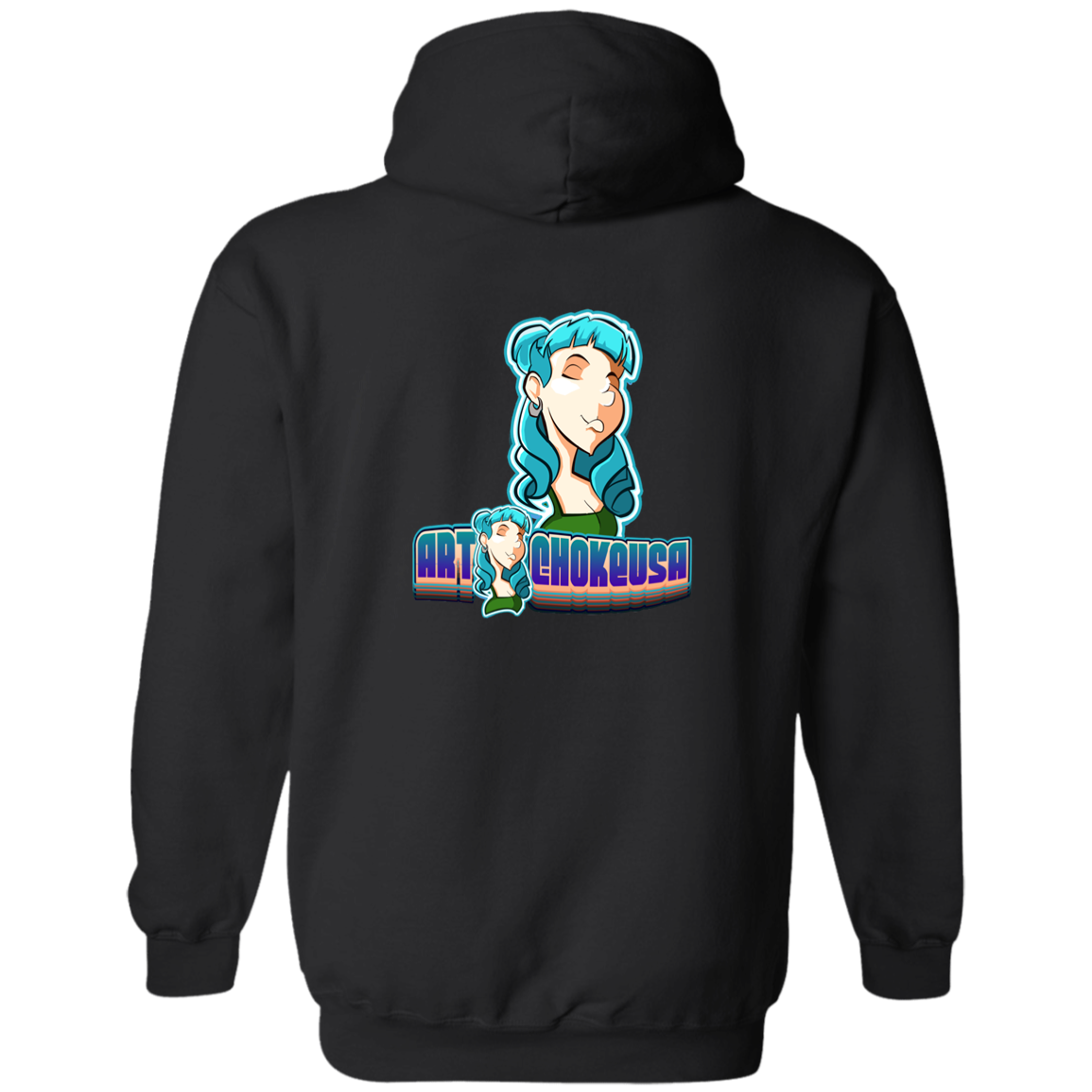 ArtichokeUSA Characters and Fonts. "Shelly" Let’s Create Your Own Design Today. Zip Up Hooded Sweatshirt