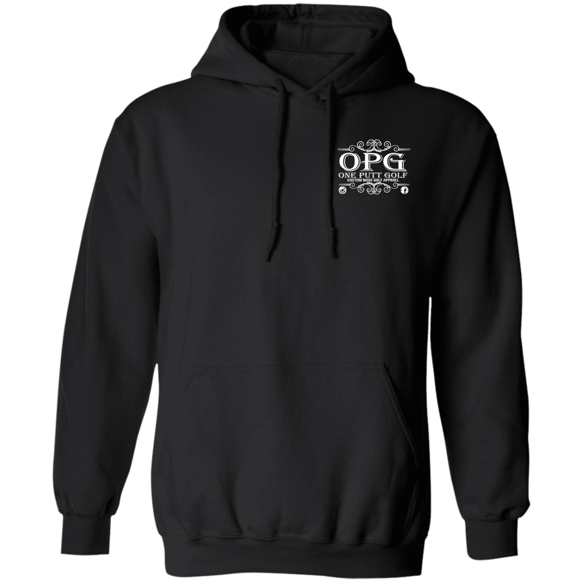 OPG Custom Design #00. OPG - One Putt Golf. Front and Back Design. Hoodie