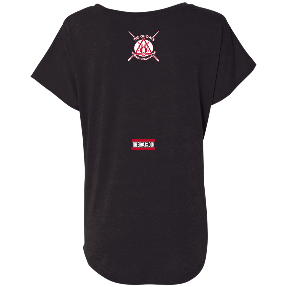 The GHOATS Custom Design. #29 run 8 9 10 ball. Ladies' Triblend Dolman Sleeve