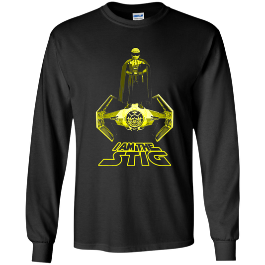 ArtichokeUSA Custom Design. I am the Stig. Vader/ The Stig Fan Art. Youth LS T-Shirt