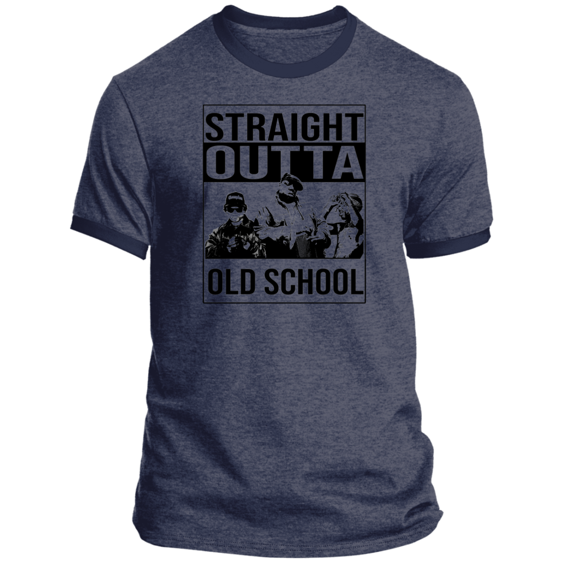 ArtichokeUSA Custom Design. Straight Outta Old School. The GOATs of Rap. Fan Art. Ringer Tee