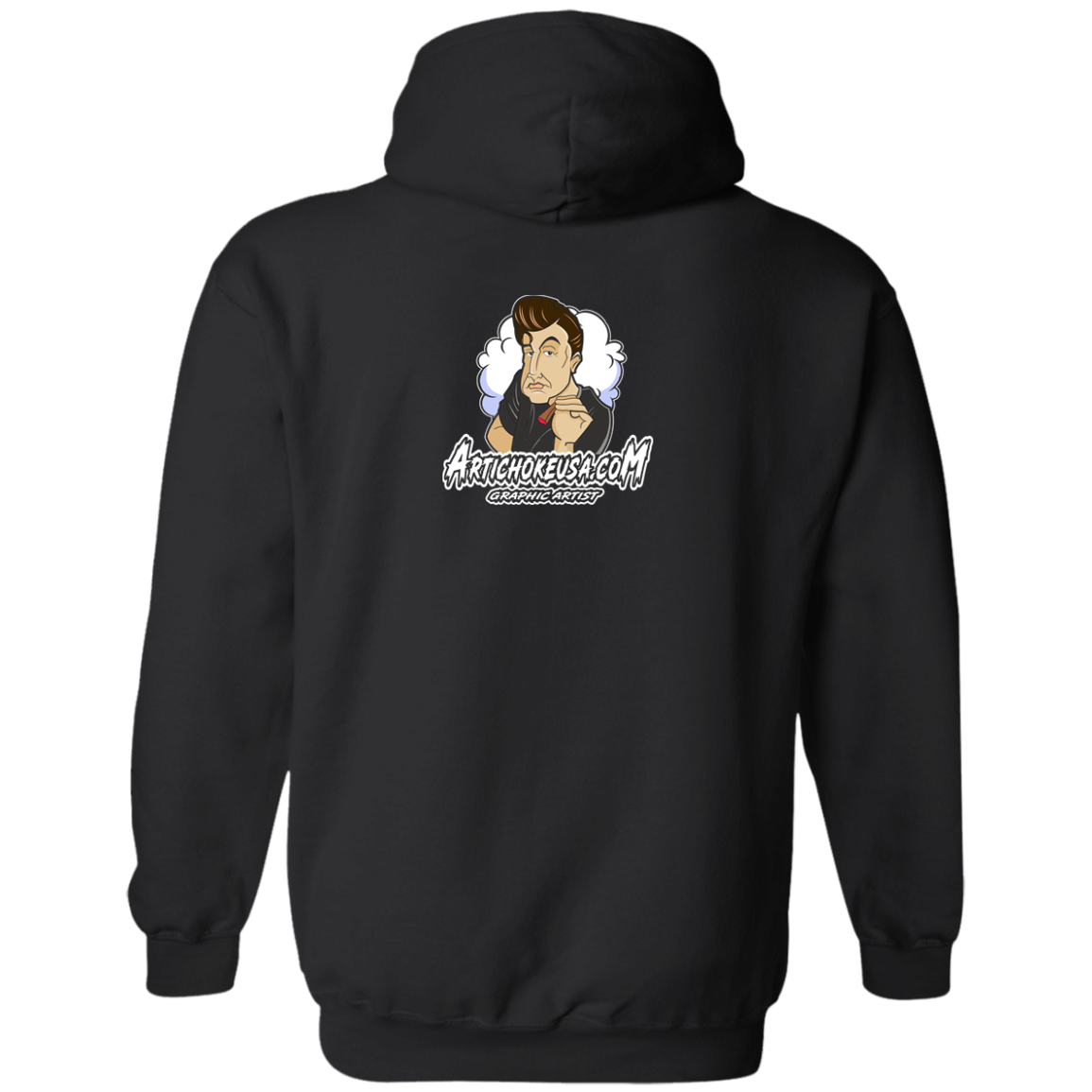 ArtichokeUSA Custom Design. Innovation. Elon Musk Parody Fan Art. Basic Pullover Hoodie