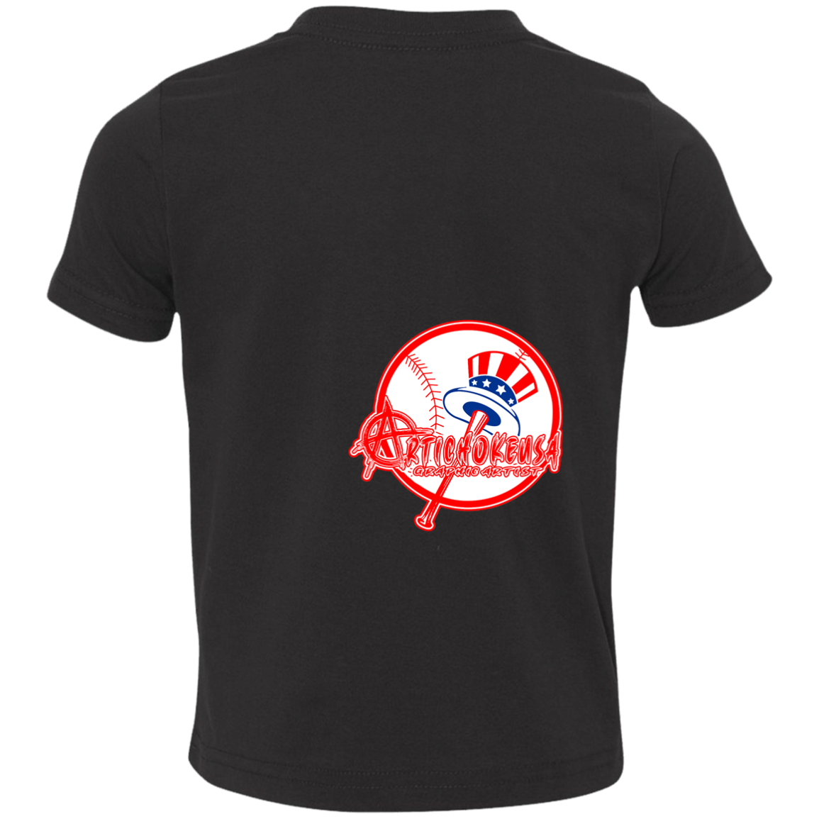 ArtichokeUSA Character and Font Design. Let’s Create Your Own Design Today. Brooklyn. Toddler Jersey T-Shirt