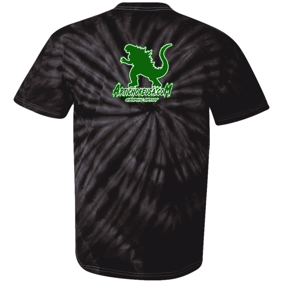 ArtichokeUSA Custom Design. I Heart Kaiju. Fan Art. Youth Tie Dye T-Shirt