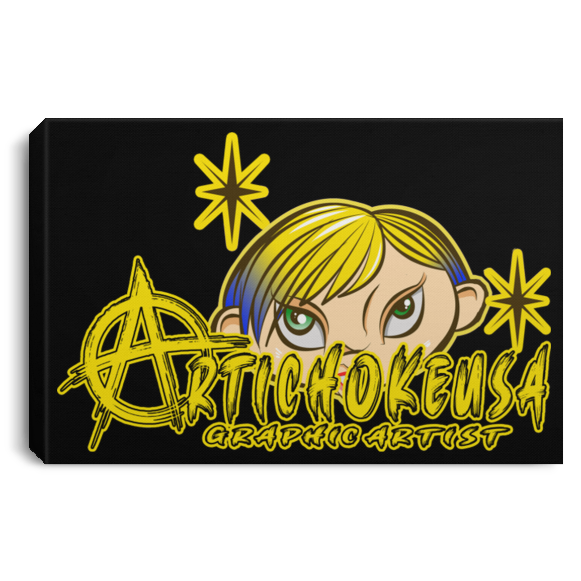 ArtichokeUSA Character and Font Design. Let’s Create Your Own Design Today. Daisy.