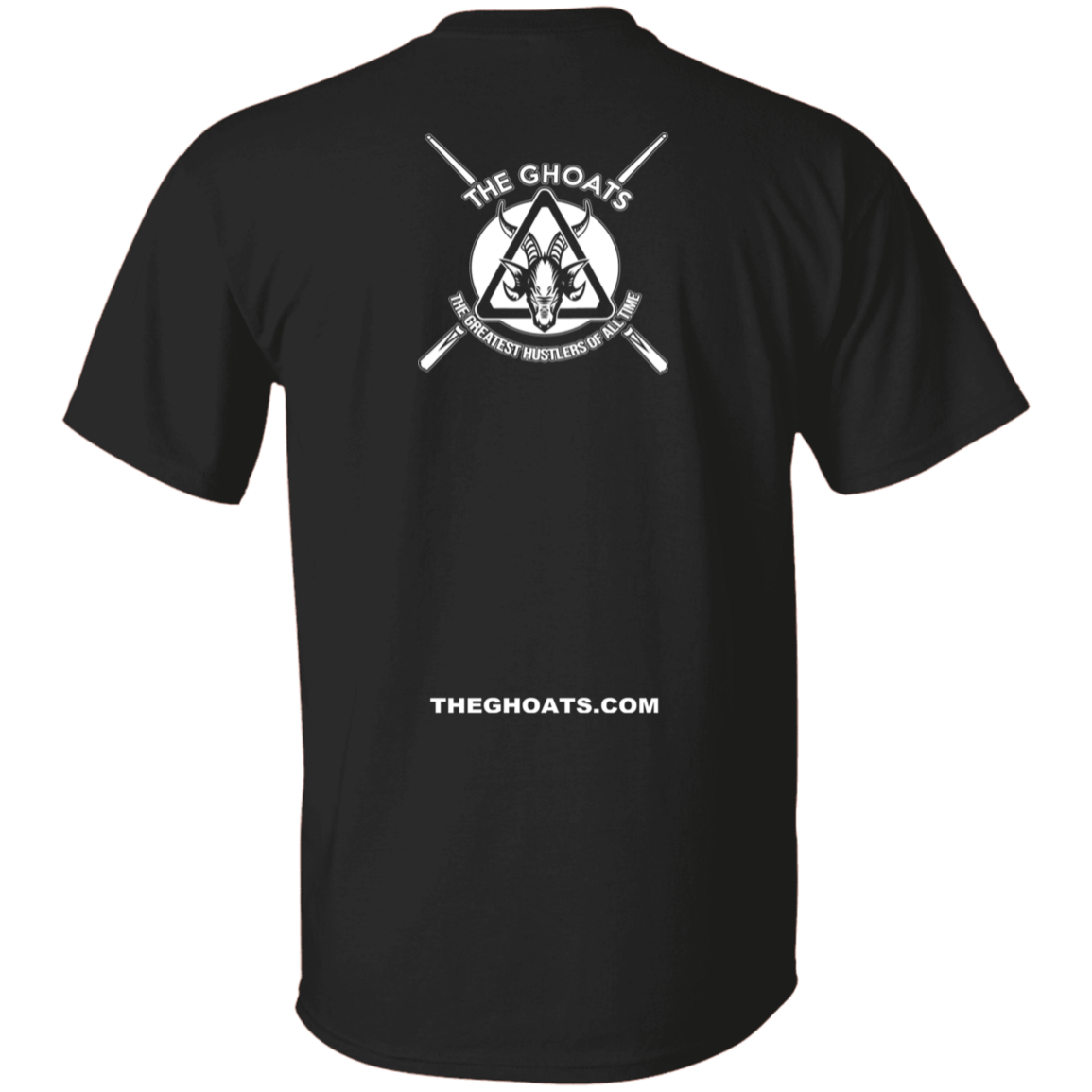 The GHOATS Custom Design. #11 Families That Hustle Together, Stay Together. Basic Cotton T-Shirt