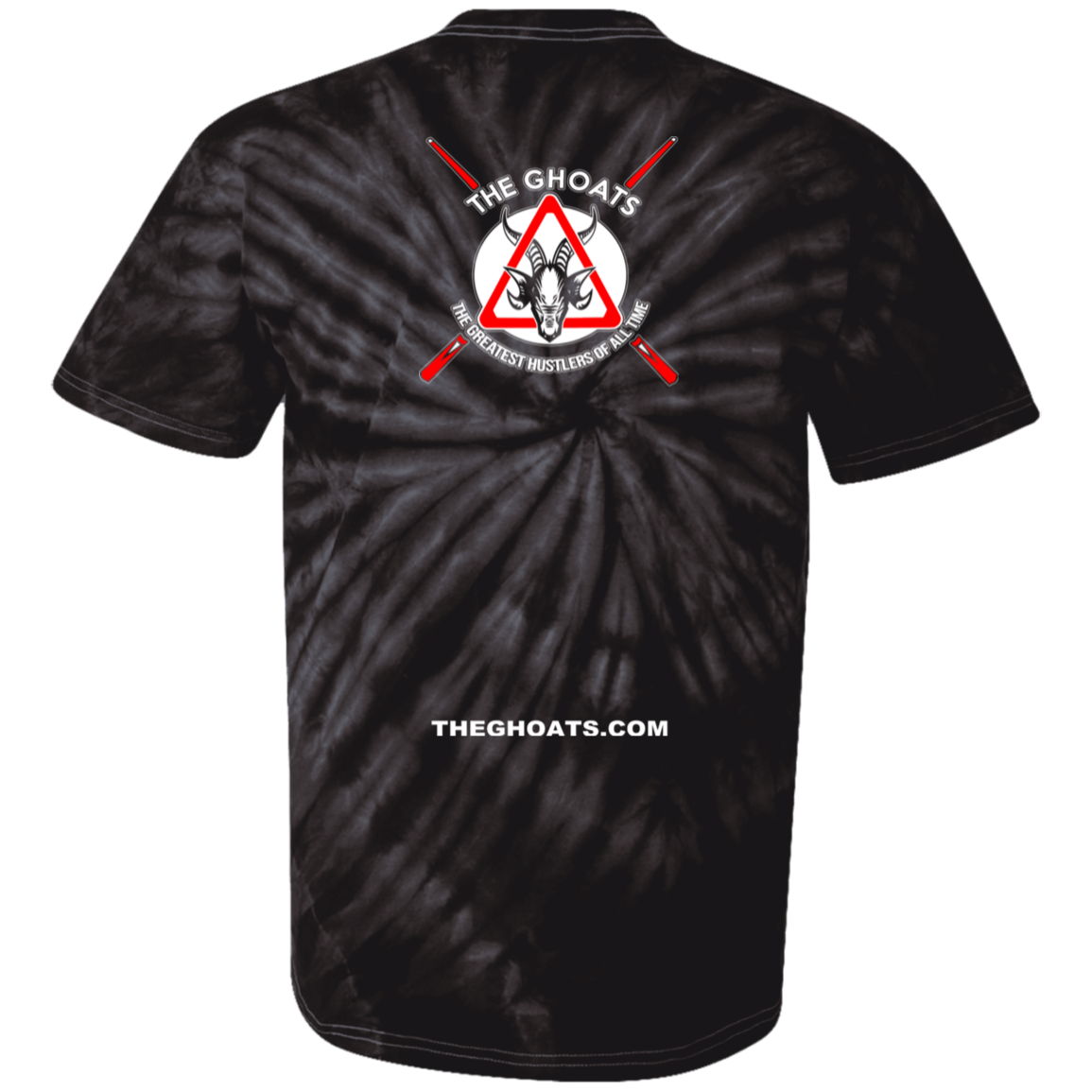 The GHOATS Custom Design. #20 Nice Rack. 100% Cotton Tie Dye T-Shirt