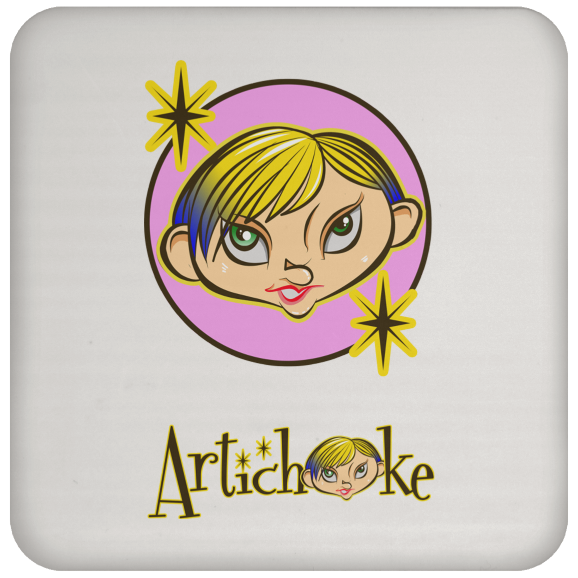 ArtichokeUSA Character and Font Design. Let’s Create Your Own Design Today. Daisy.
