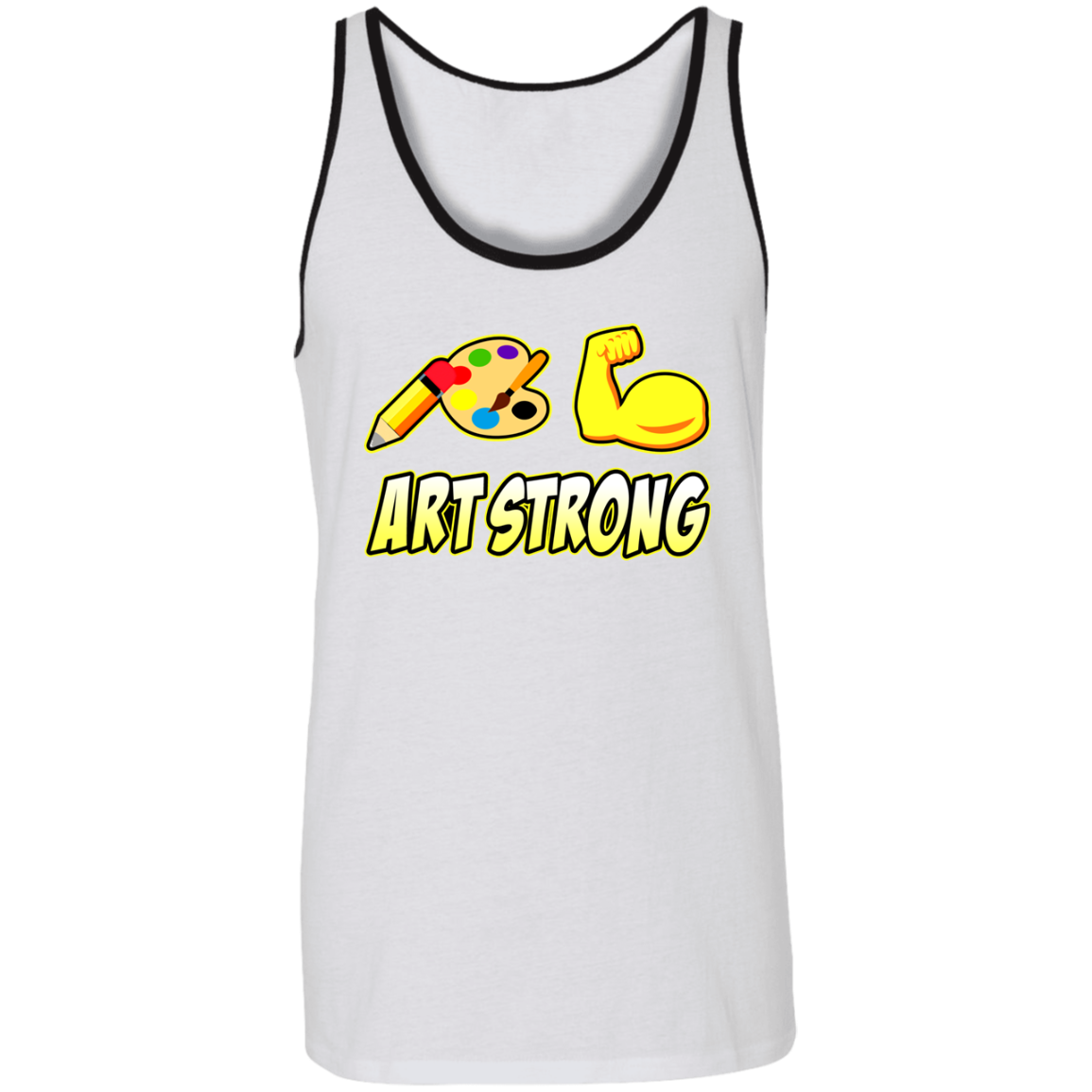 ArtichokeUSA Custom Design. Art Strong. Unisex Tank