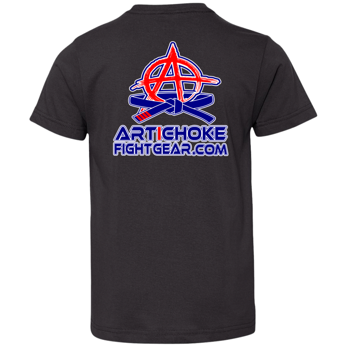 Artichoke Fight Gear Custom Design #4. MLB style BJJ. Youth Jersey 100% Combed Ringspun Cotton T-Shirt
