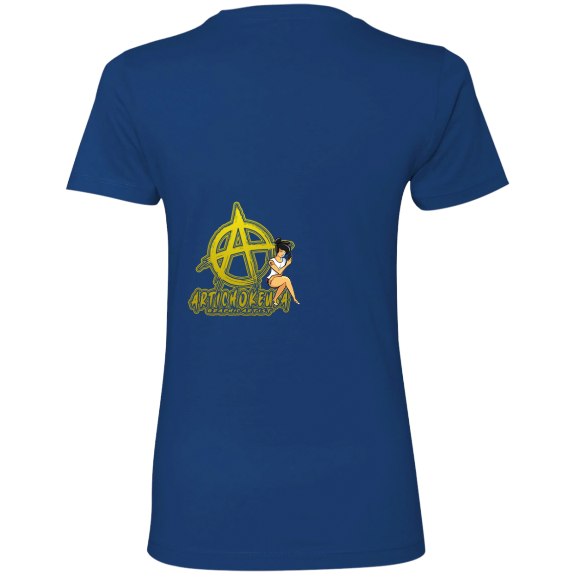 ArtichokeUSA Character and Font Design. Let’s Create Your Own Design Today. Betty. Ladies' Boyfriend T-Shirt