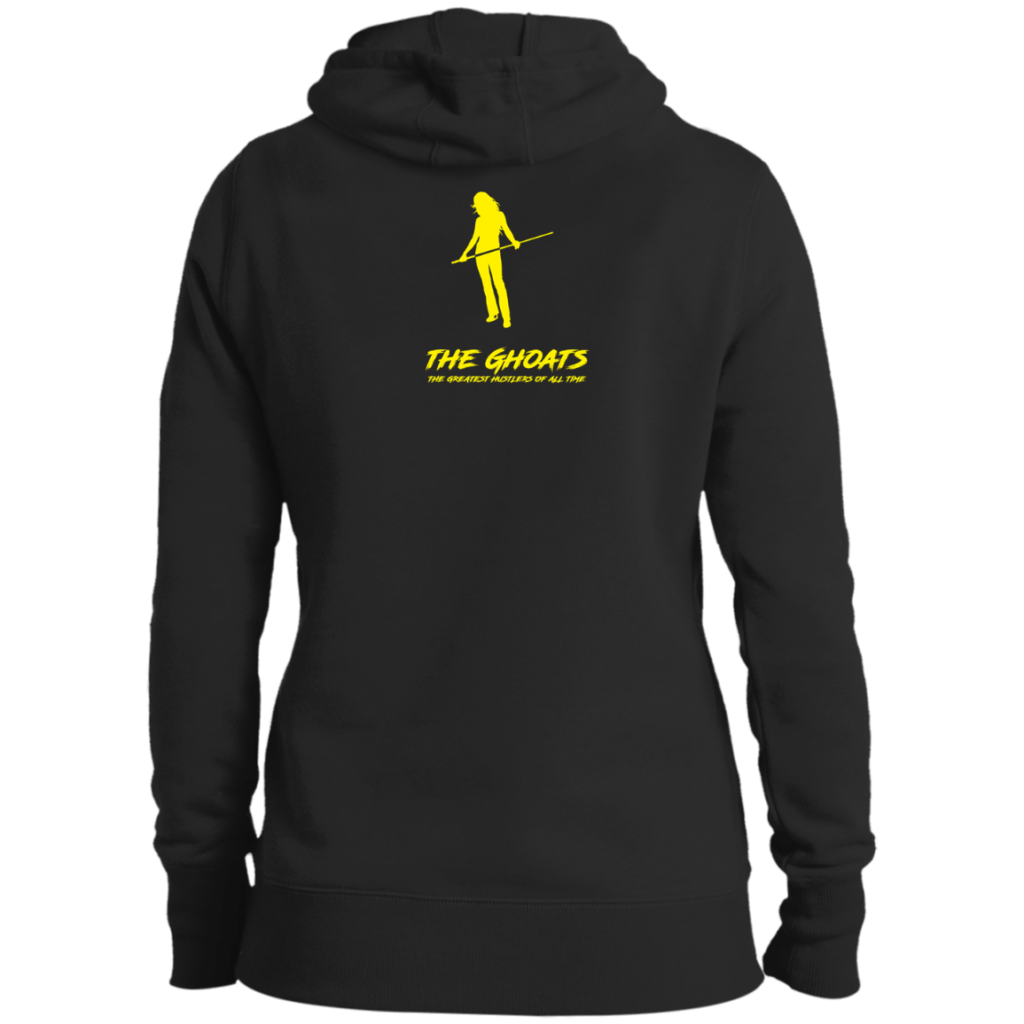 The GHOATS Custom Design. #34 Beware of Sharks. Play at Your Own Risk. (Ladies only version). Ladies' Pullover Hoodie