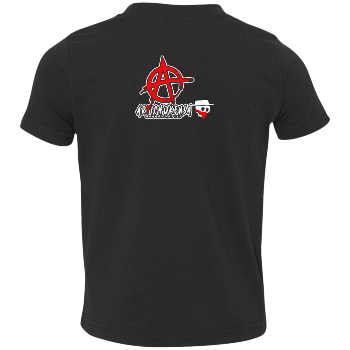 ArtichokeUSA Custom Design. Social Distancing. Social Distortion Parody. Toddler Jersey T-Shirt