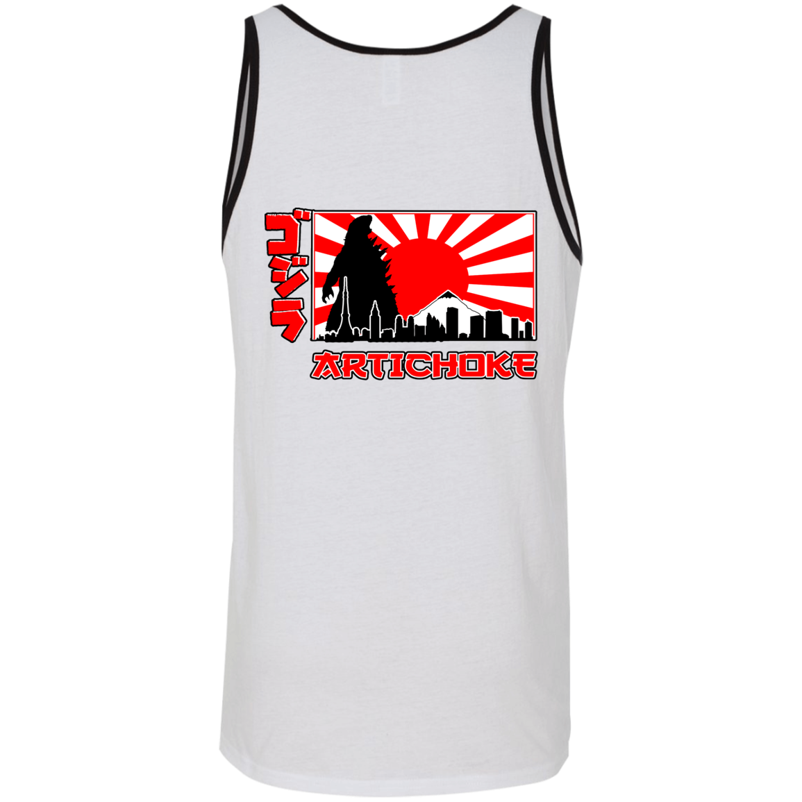 ArtichokeUSA Custom Design. Fan Art Mechagodzilla/Godzilla. Unisex Tank