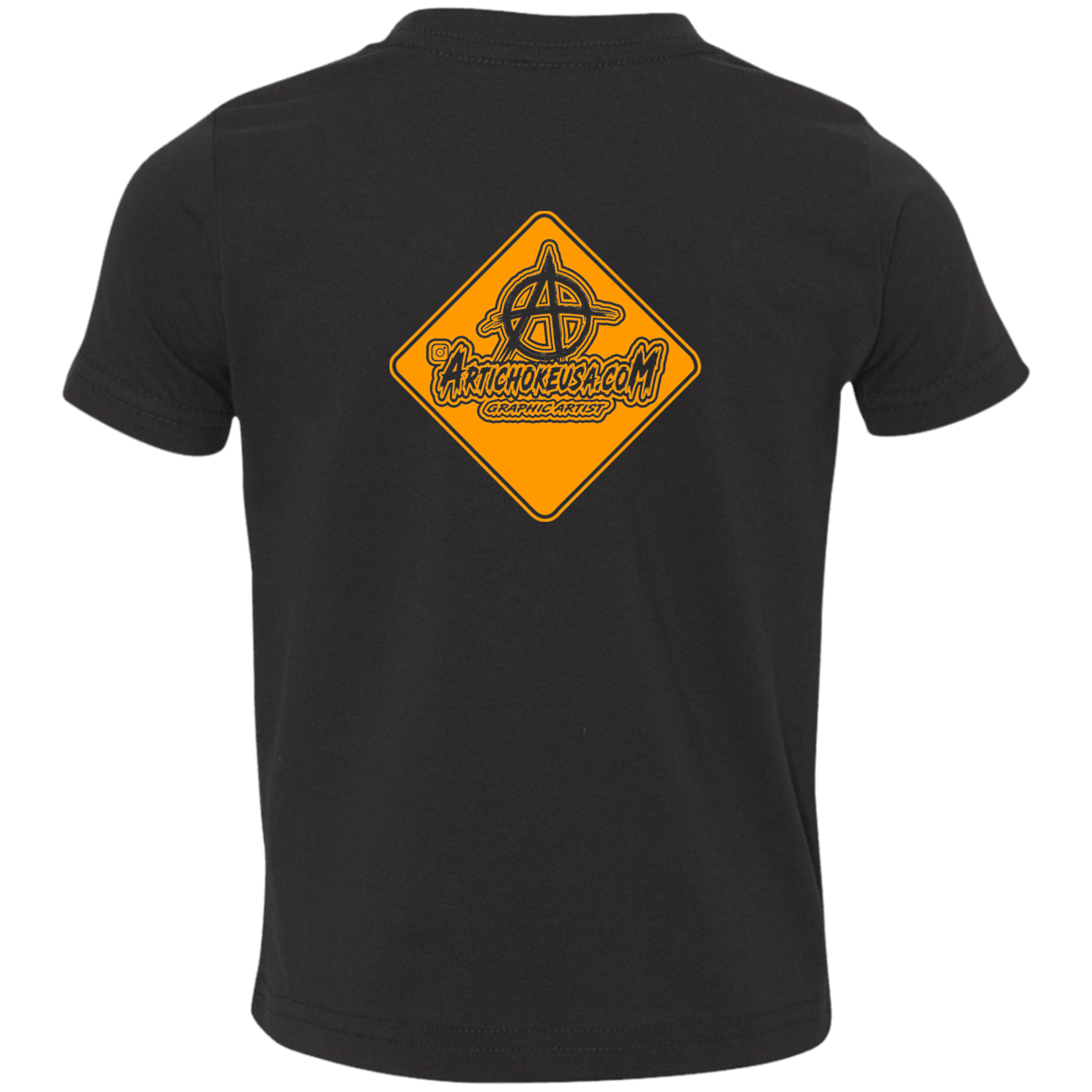 ArtichokeUSA Custom Design. Art Work Ahead. 24,901 Miles (Miles Around the Earth). Toddler Jersey T-Shirt