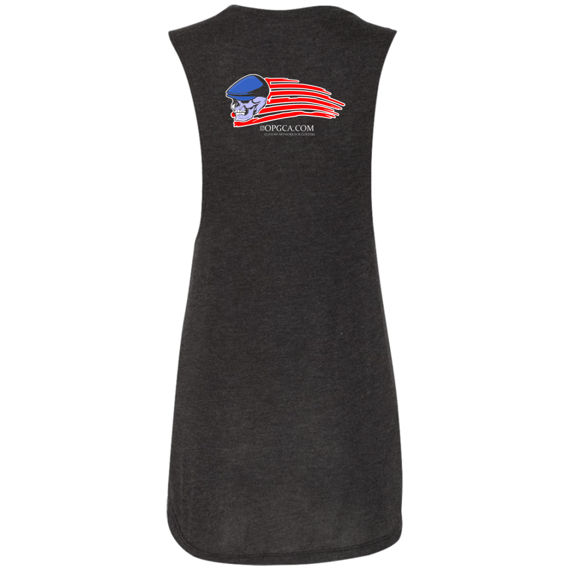 OPG Custom Design #12. Golf America. Male Edition. Ladies' Flowy Muscle Tank