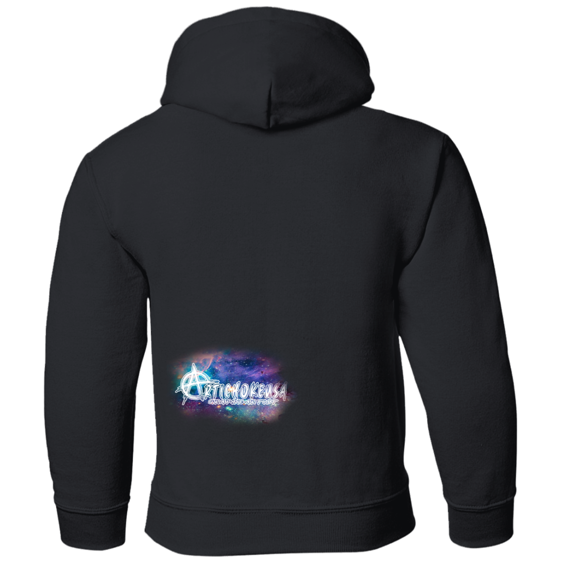 ArtichokeUSA Character and Font design. Michio Kaku Fan Art. Let's Create Your Own Design Today. Youth Hoodie