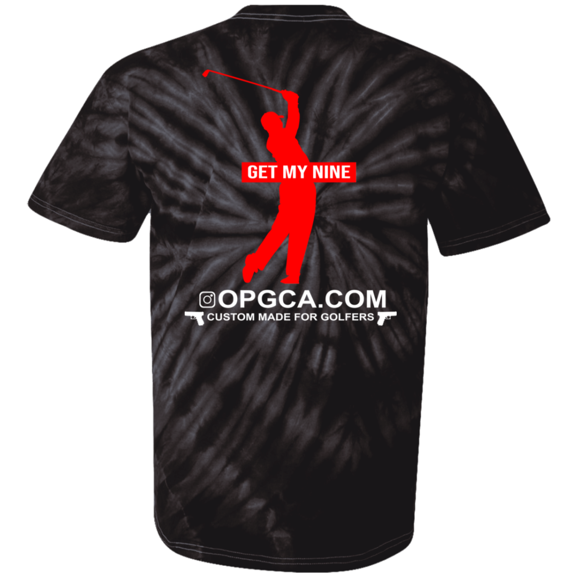 OPG Custom Design #16. Get My Nine. Youth Tie-Dye T-Shirt