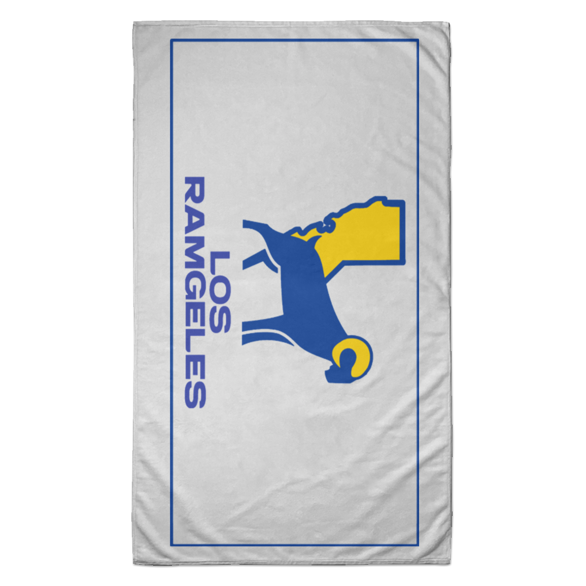 ArtichokeUSA Custom Design. Los Ramgeles. Fan Art. Towel - 35x60
