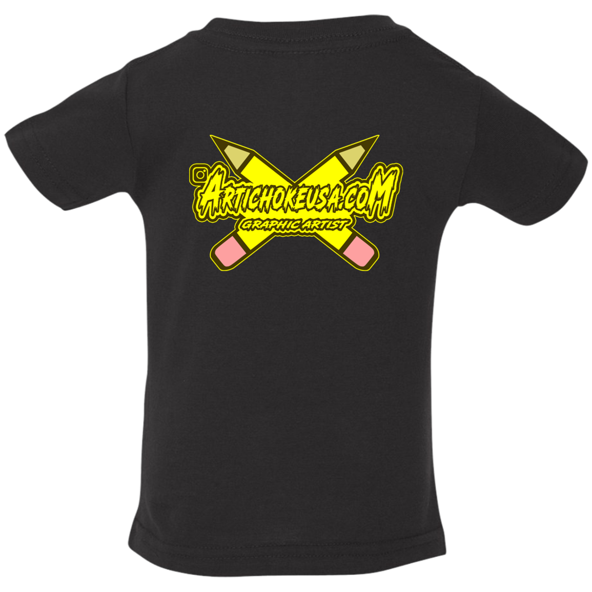 Artichoke Custom Design. Eat. Draw. Sleep. Repeat. Infant Jersey T-Shirt