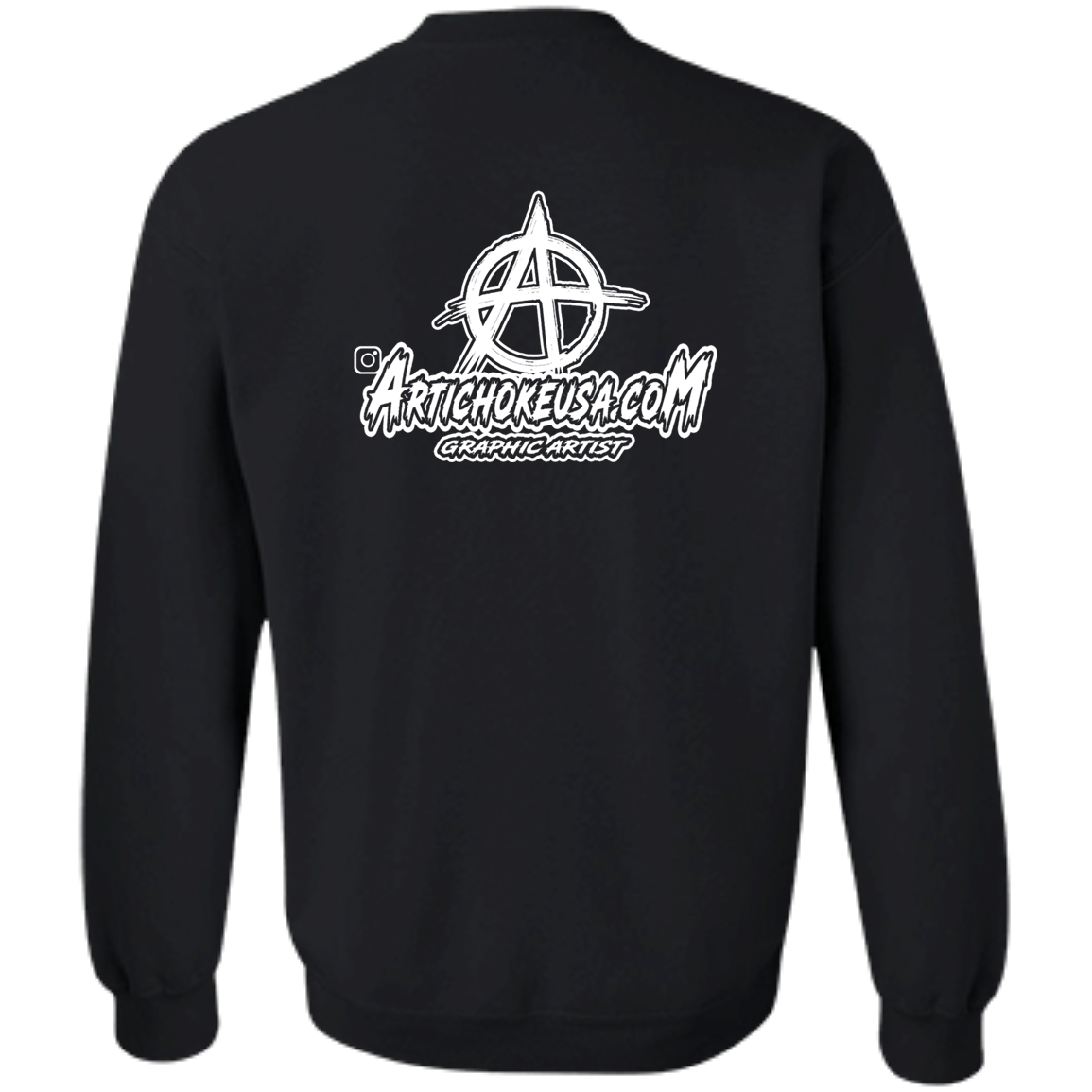 ArtichokeUSA Custom Design. Adobo. Adidas Parody. Crewneck Pullover Sweatshirt