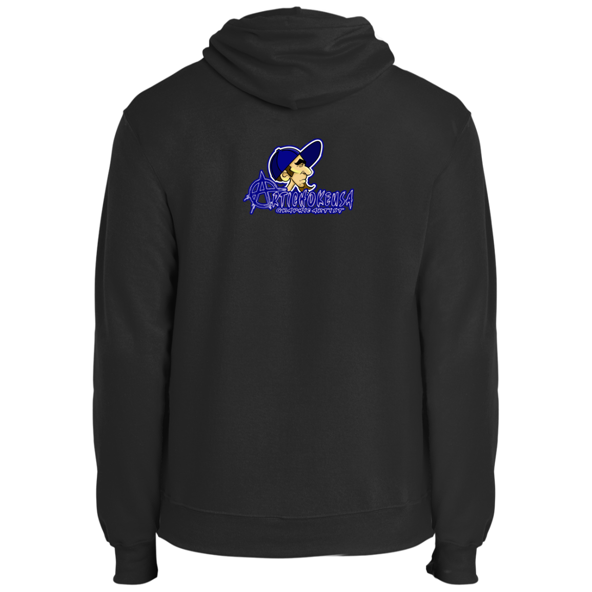 ZZ#20 ArtichokeUSA Characters and Fonts. "Clem" Let’s Create Your Own Design Today. Fleece Pullover Hoodie
