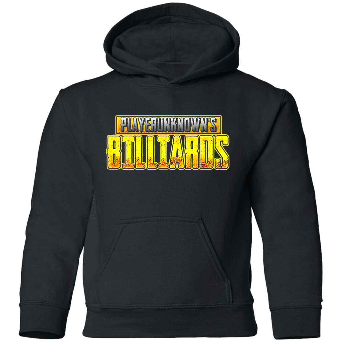 The GHOATS Custom Design. #27 PlayerUnknown's Billiards. PUBG Parody. Youth Pullover Hoodie