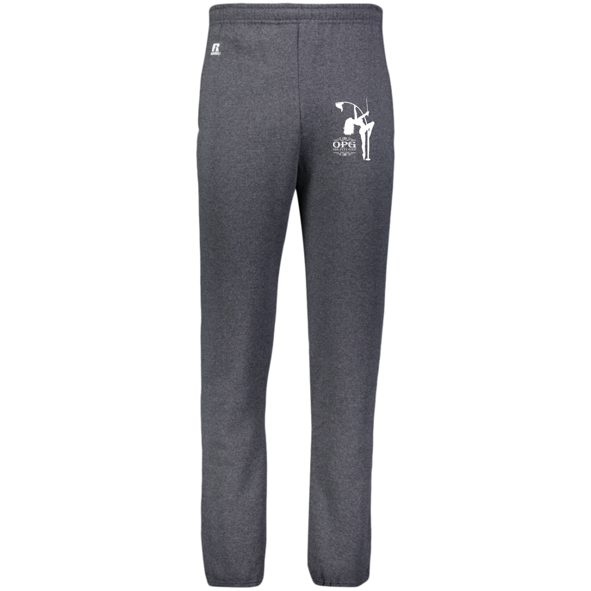 OPG Custom Design #10. Flag Pole. Dri-Power Closed Bottom Pocket Sweatpants