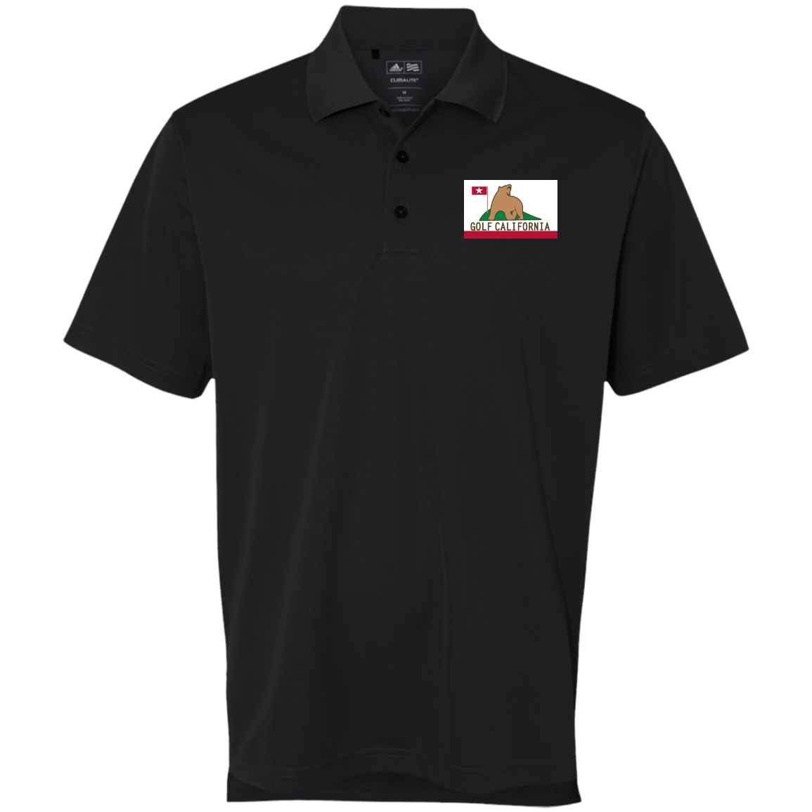 OPG Custom Design #14. Golf California. Adidas Golf ClimaLite® Polo