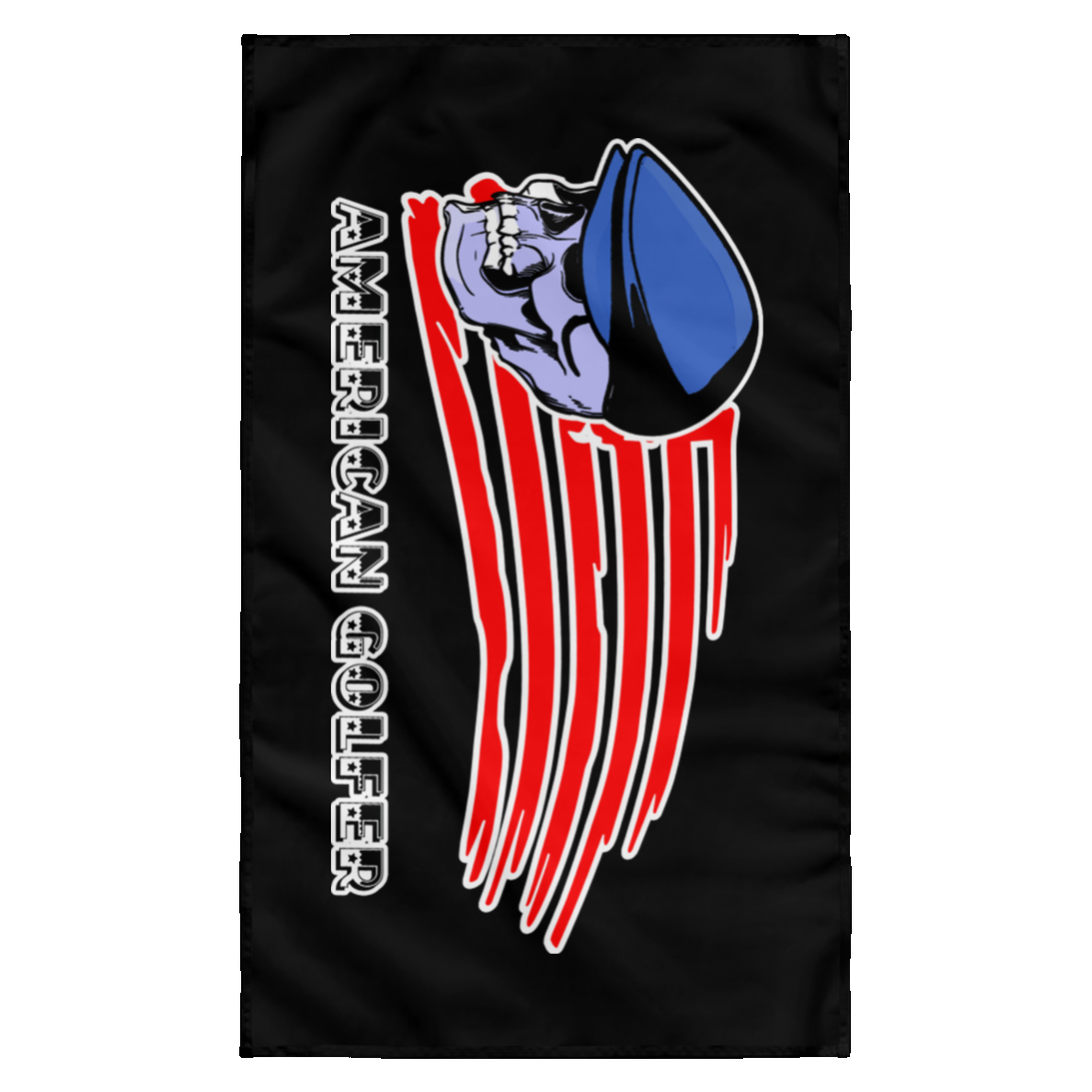 OPG Custom Design #12. Golf America. Male Edition. Wall Flag