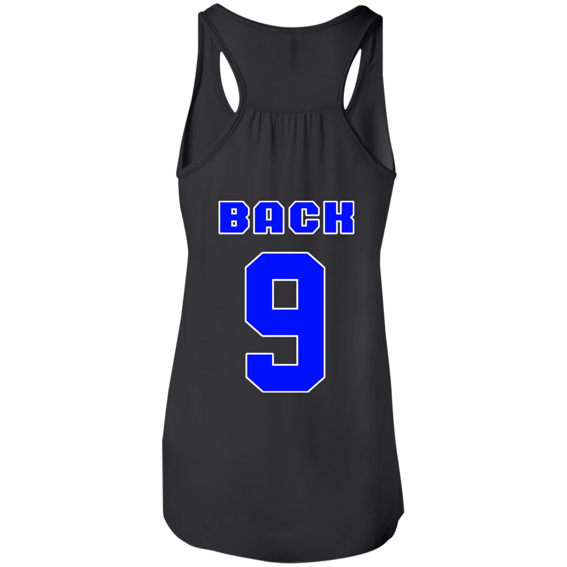 OPG Custom Design #17. Back 9. Flowy Racerback Tank